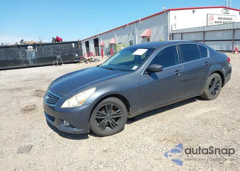 2010 Infiniti G37X from USA, damaged, VIN JN1CV6AR4AM252877